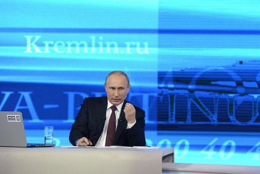 Click to enlarge Putin question answer session