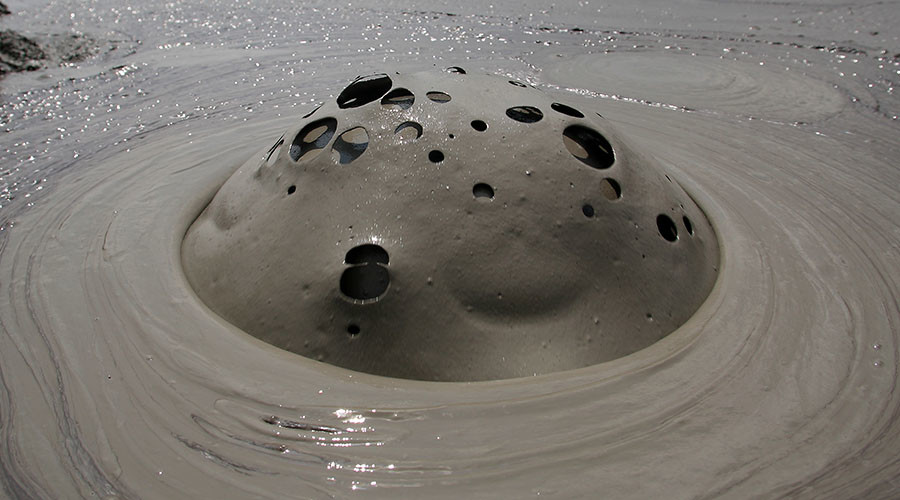mud volcano off Taman peninsula