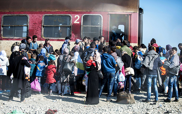 Click to enlarge Migrants Serbia