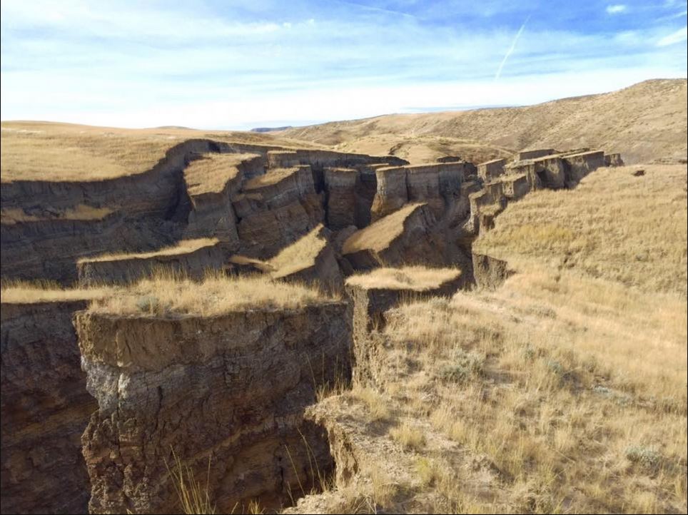 Click to enlarge wyoming earth crack