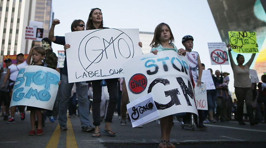 Click to enlarge monsato protest gmo foods