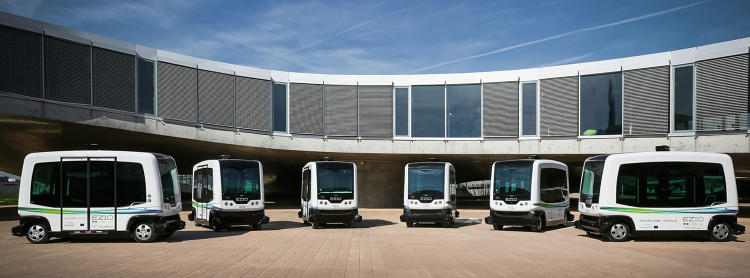 Click to enlarge Robot buses