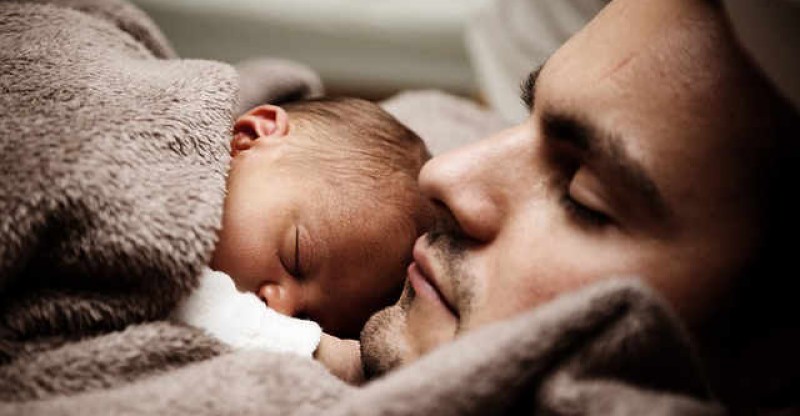 Click to enlarge father and baby