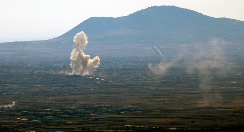 Click to enlarge Golan heights