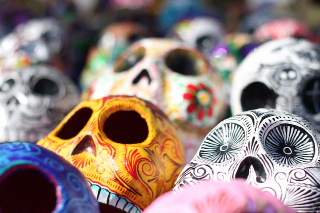 halloween skulls