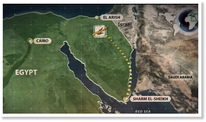 Шарм каир расстояние. Эль Ариш Синай. Конфликт на Синайском полуострове. На карте обломки самолета в Египте. Шарм-Эль-Шейх место падения самолета 737 на карте.