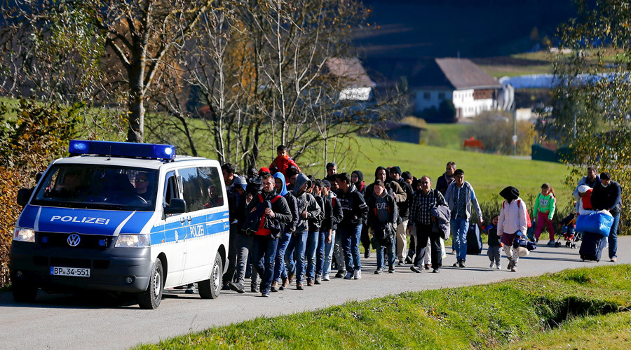 Click to enlarge refugees germany