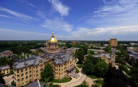 Click to enlarge University of Notre Dame