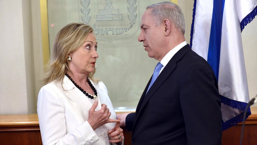 Click to enlarge hillary and bibi