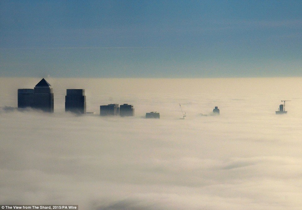 fog view in London