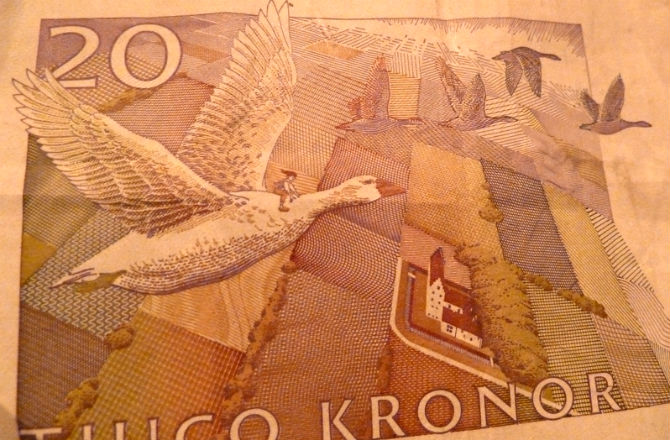 Click to enlarge Swedish kronor