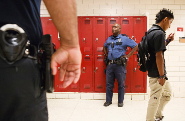 cops in school