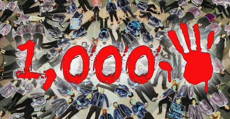 1,000 people killed by police 2015