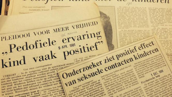 Dutch newspaper articles promoting pedophilia