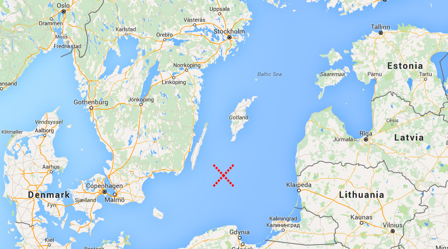 Click to enlarge Map of Baltic Sea