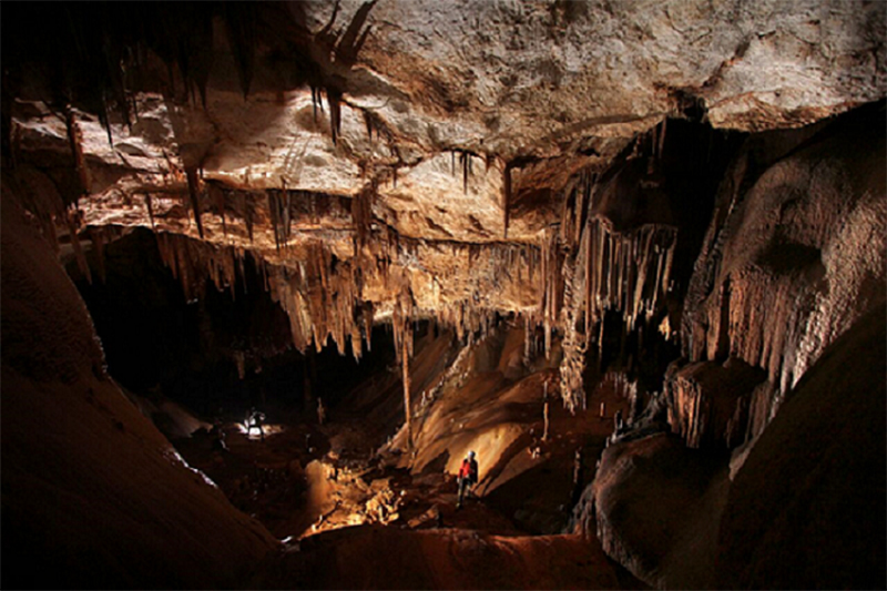 Click to enlarge Cave in Sarawak