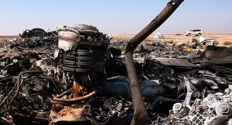 sinai crash wreckage