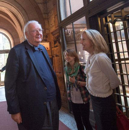 Angus Deaton with his wife, Anne Case, right, last month after he won the 2015 Nobel Memorial Prize in Economic Science. Together, they wrote a study analyzing mortality rates.