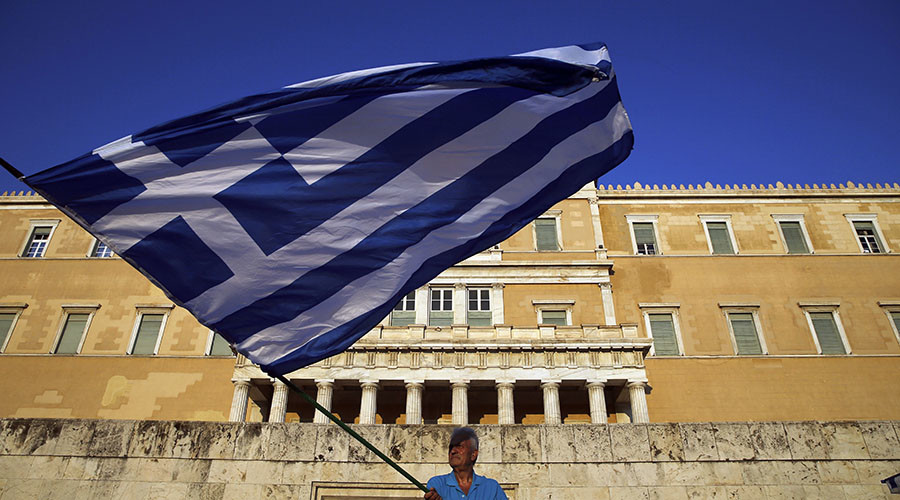 Click to enlarge Greek flag