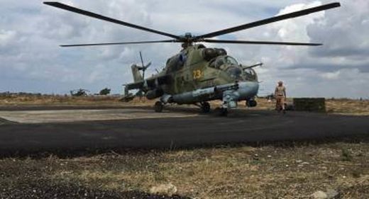 russian helicopter syria