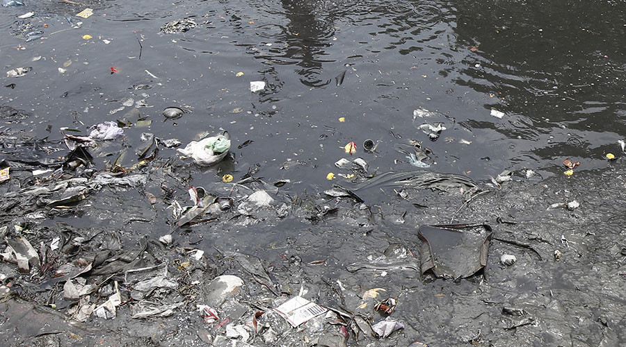 untreated sewage