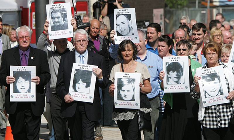 Click to enlarge Bloody Sunday protest