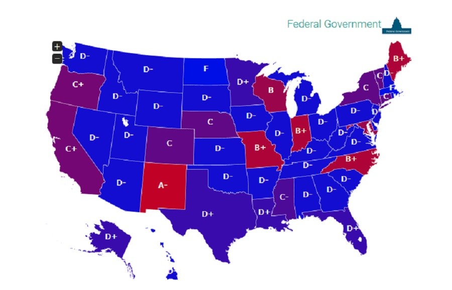 grading states on seizing assets