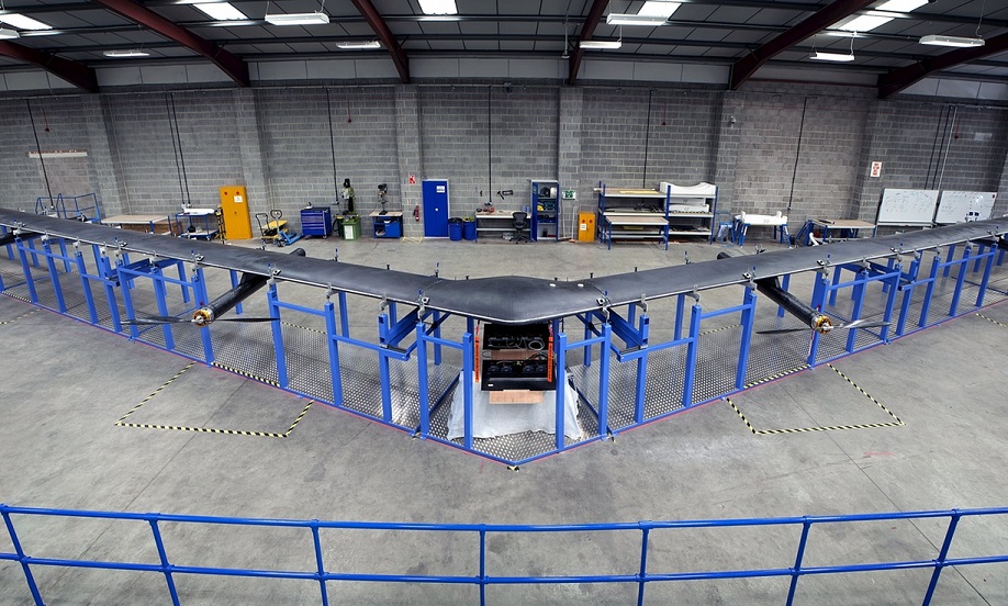 Click to enlarge Facebook's Aquila drone