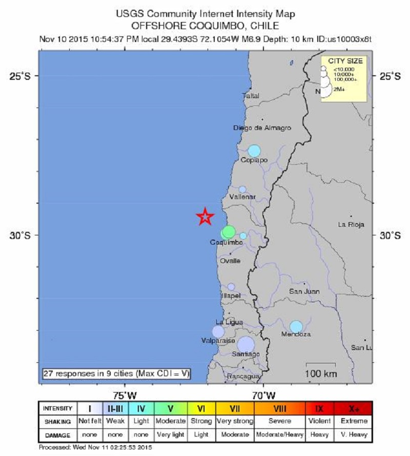 Chile Earthquake