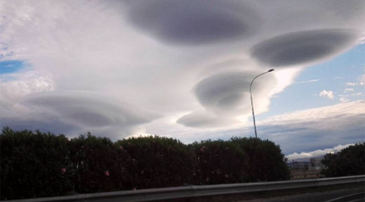 lenticular clouds