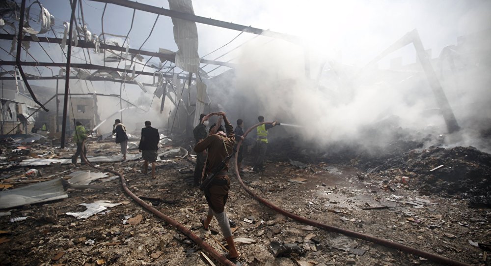 Saudi airstrike in Yemen