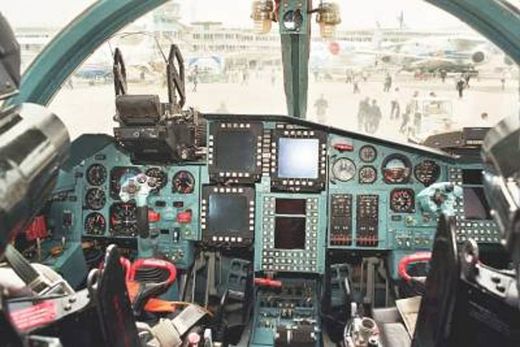 SU-34 cockpit