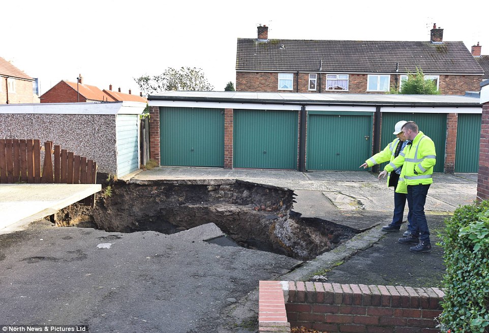 Newcastle sinkhole