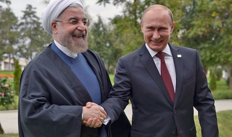 Putin, Rouhani