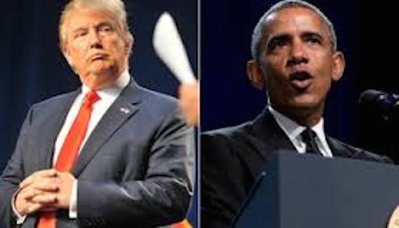 Trump Obama