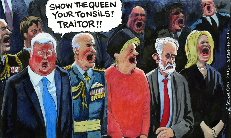 Click to enlarge Jeremy Corbyn traitor cartoon