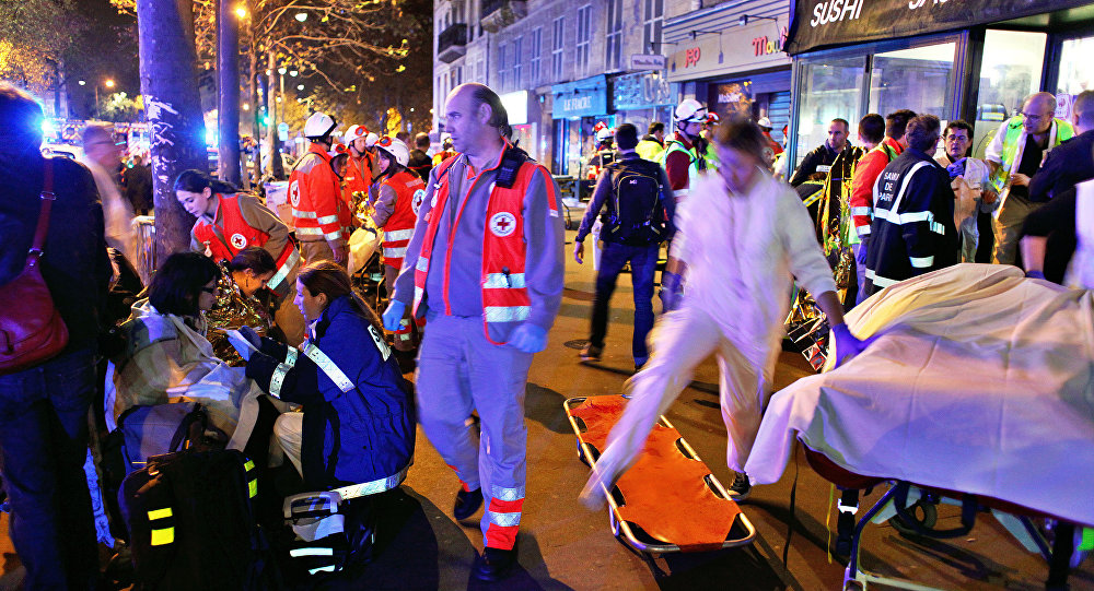 paramedic response paris attacks