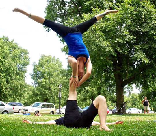 Click to enlarge acro yoga