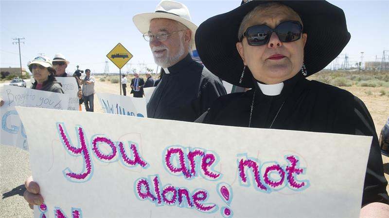 detention center protest