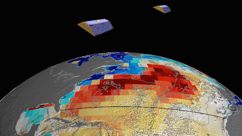 NASA's GRACE satellites info