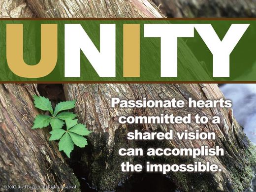 unity, commitment