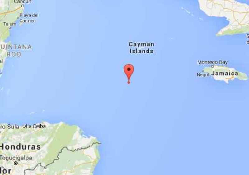 Caribbean sea quake