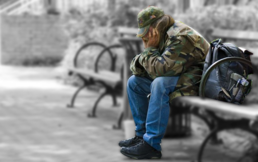 homeless veteran
