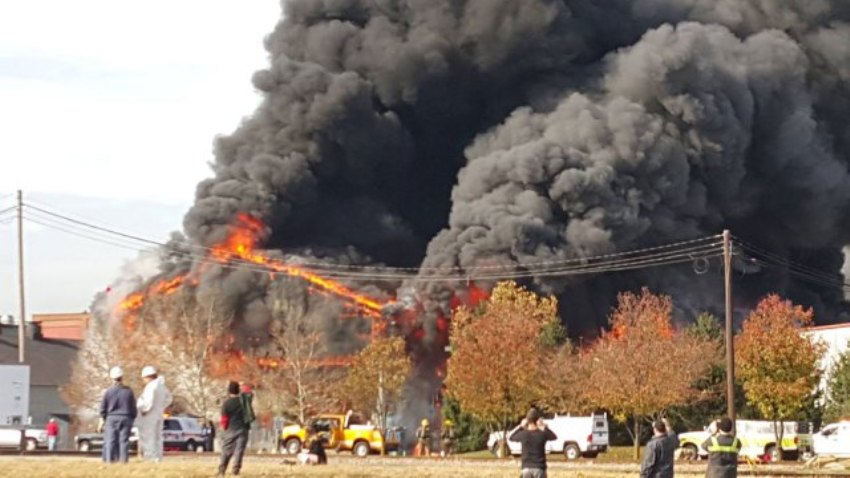 Click to enlarge Leetsdale fire