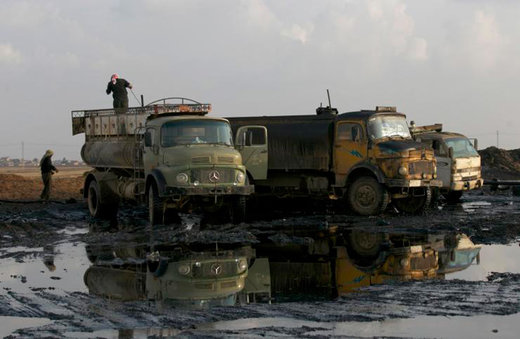 ISIS oil trucks