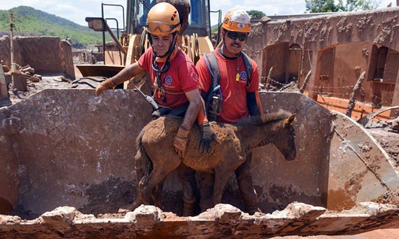 Brazil toxic mudslide