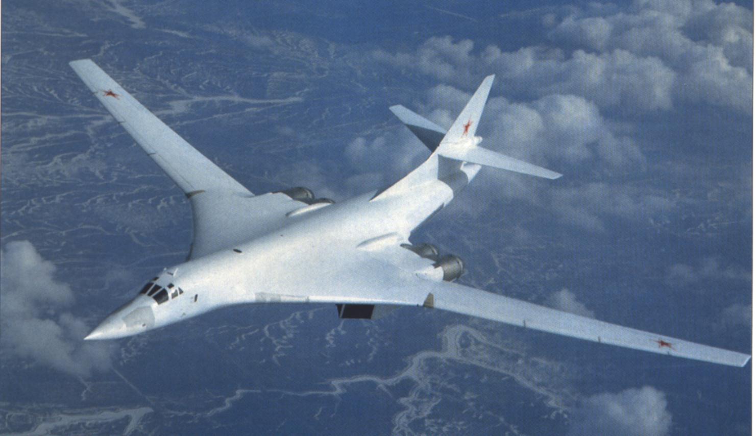 Click to enlarge Russian bomber TU22M3