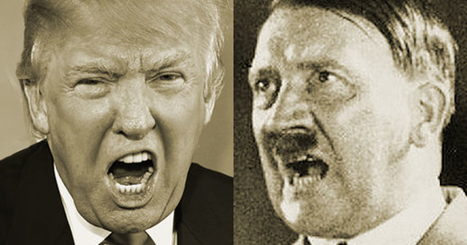 trump and hitler