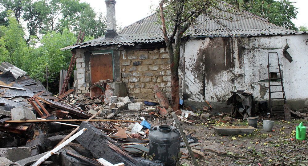 Donestk shelling