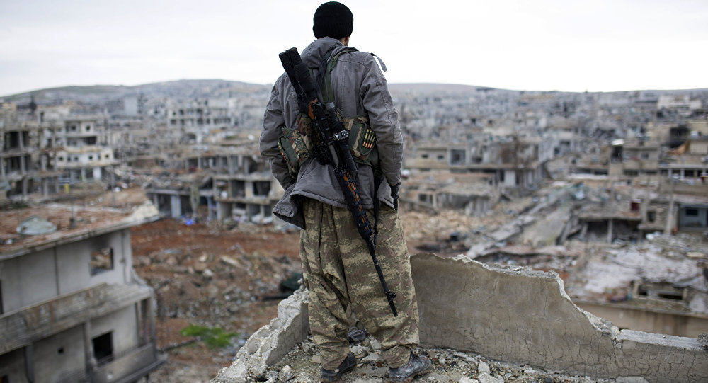 Syrian Kurdish sniper